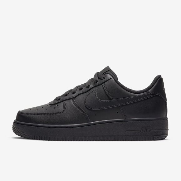 Nike Air Force 1 '07 Women's Shoes Black - Picture 1 of 6